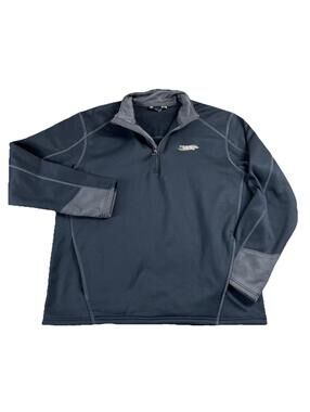 Under Armor 1/4 Zip Cold Gear Tech Pullover Jacket Men's Medium Loose Black